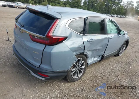 2022 Honda Cr-V Hybrid Ex-L from USA, damaged, VIN 5J6RT6H85NL032518